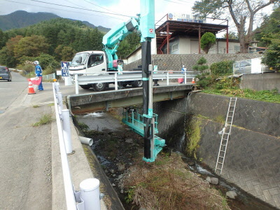 上城屋敷橋点検状況(平成28年度)