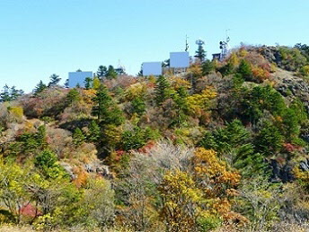 開運山の紅葉の画像