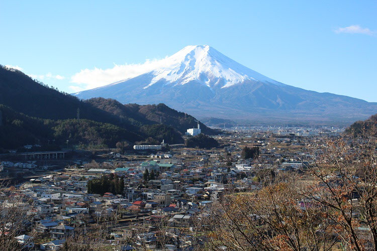 競馬山先端部からの風景画像