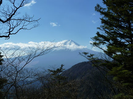 八十八大師から見た富士山の画像