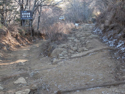 分岐地点の画像