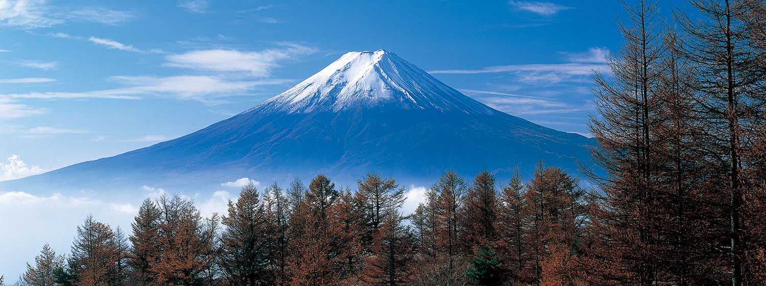 三ツ峠から望む富士の写真